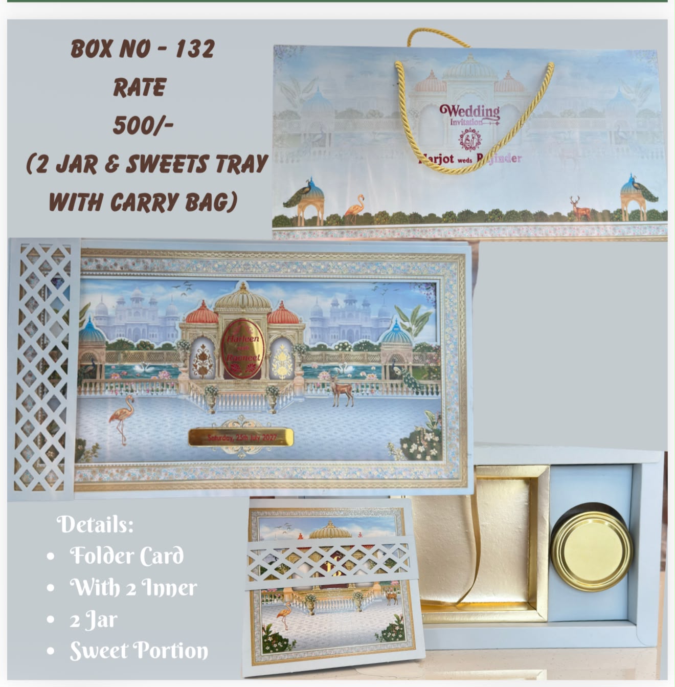 Box 132 wedding gift set