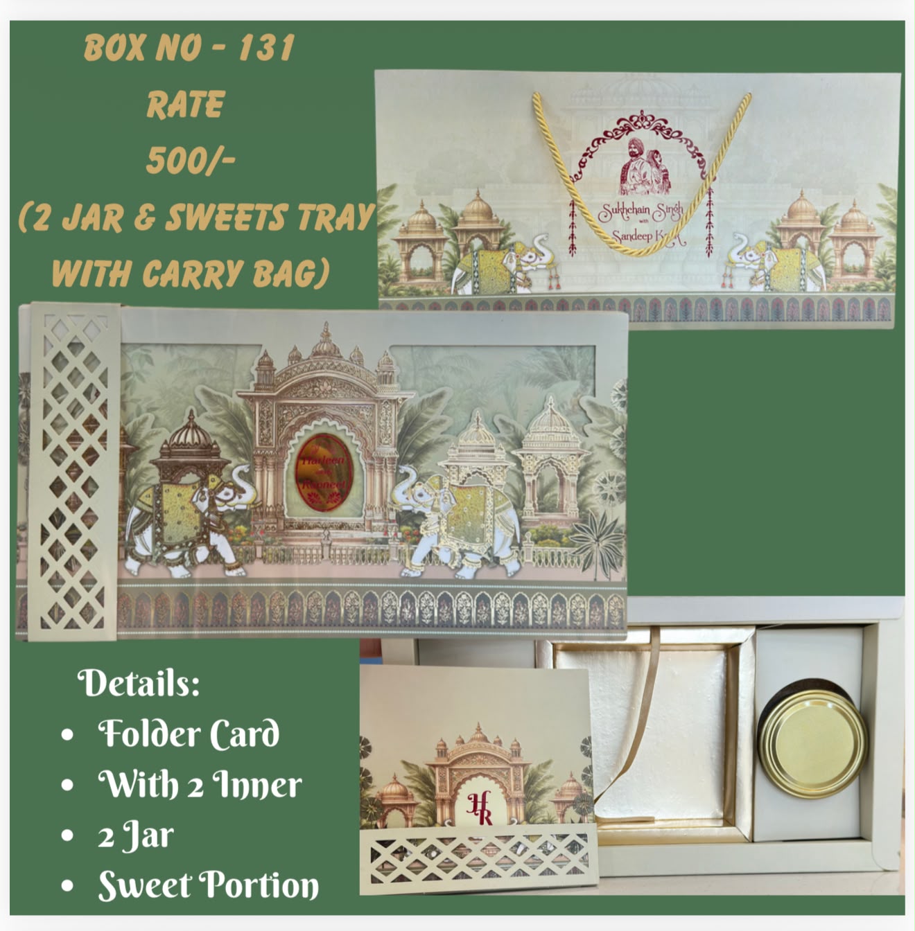 Box 131 wedding gift set